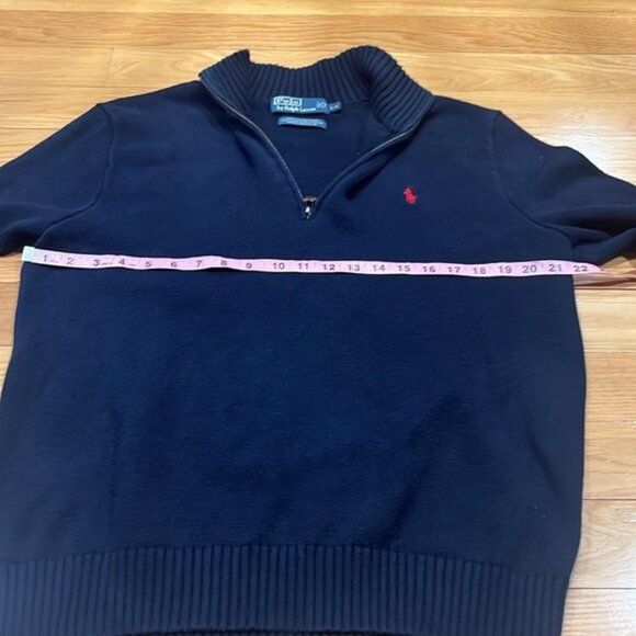 Polo Ralph Lauren men’s quater zip sweater size large . - Picture 5 of 8